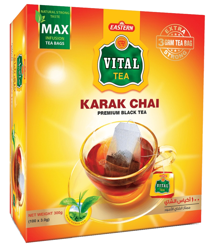 Vital Karak Chai 100 Tea Bags